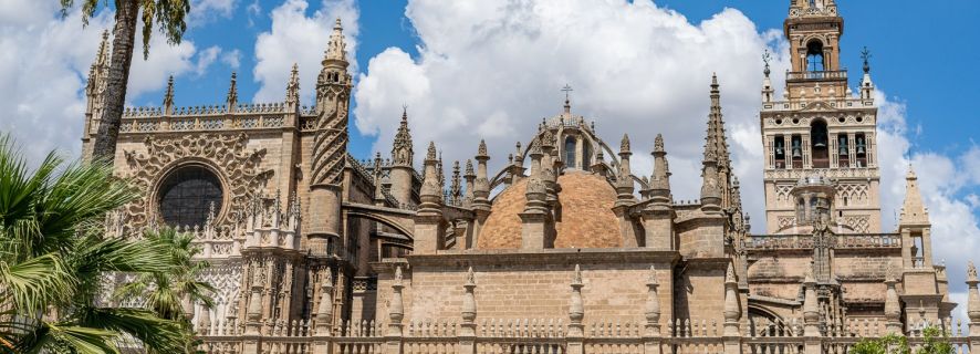Sevilla: combirondleiding Alcázar, kathedraal & Giralda
