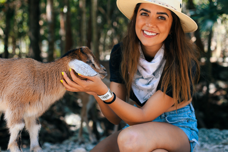 Från Tulum: ATV-åkning med apreservat och Cenote-resaFrån Tulum: ATV Ride med Monkey Sanctuary och Cenote Trip
