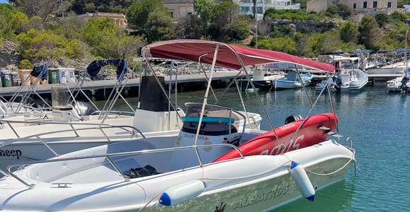 Santa Maria di Leuca: 40-hp boat or inflatable boat without a boating license