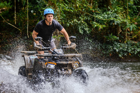 De Phuket: Khao Lak ATV, Zipline, Rafting e Tour de Vida SelvagemFrom Phuket: Khao Lak ATV, Zipline, Rafting &amp; Wildlife Tour