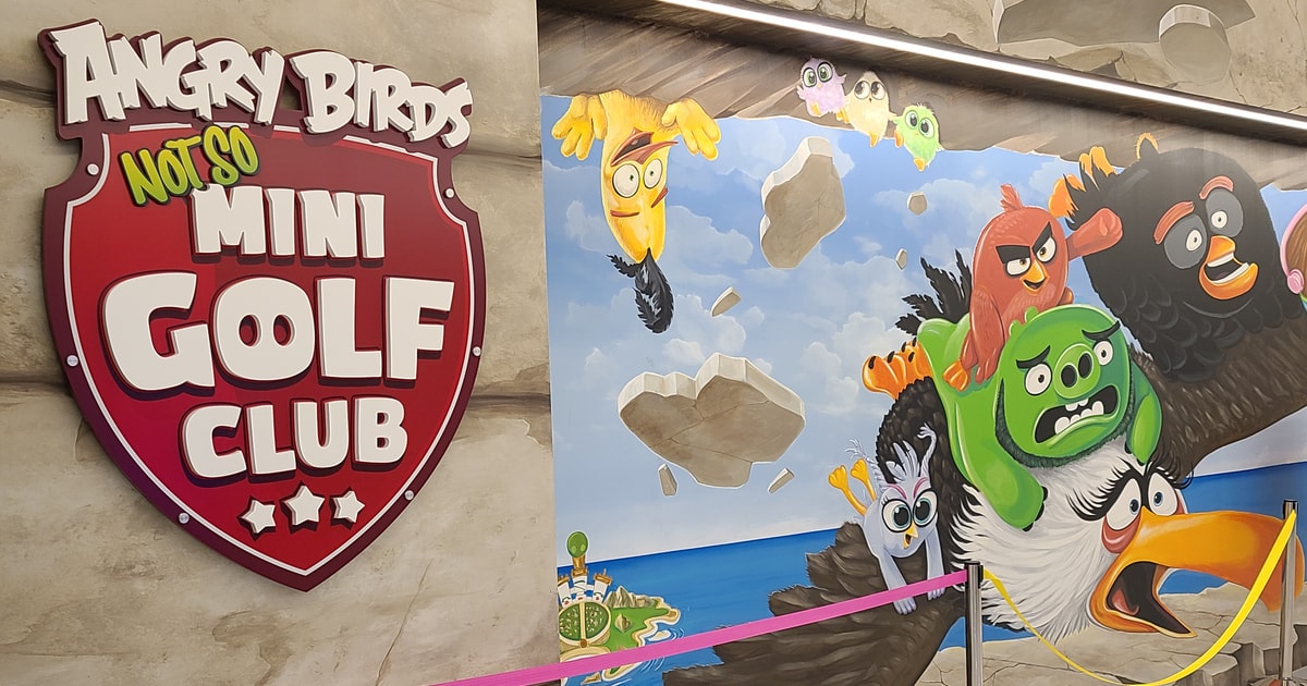 Den amerikanske drøm: Angry Birds Mini Golf-billet | GetYourGuide