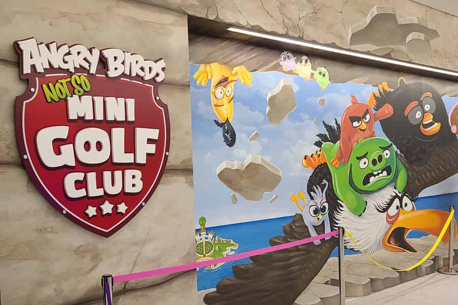 American Dream: Angry Birds Mini Golf Ticket. Foto: GetYourGuide