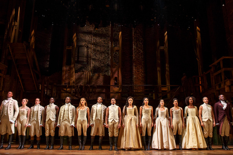 New York City: Hamilton Broadway Show Tickets Mid Orchestra Sides