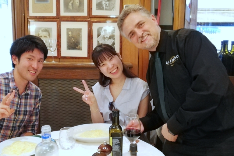 Alfredo alla Scrofa in Rome: dineer als een sterPasta Alfredo Kookcursus en Lunch bij Alfredo