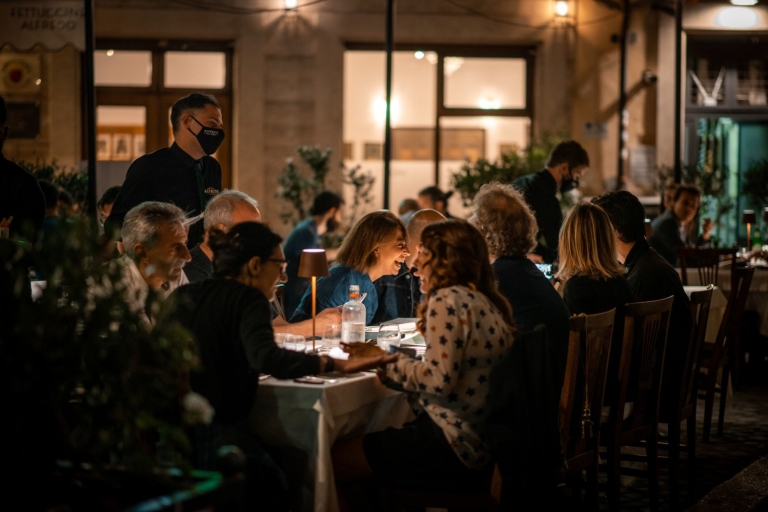 Rome : dîner de star au restaurant Alfredo alla ScrofaDîner au restaurant Alfredo alla Scrofa