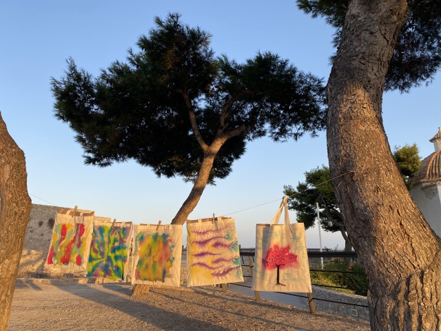 Visit Ibiza: Walking Tour of Dalt Vila with Art Workshop in Ibiza