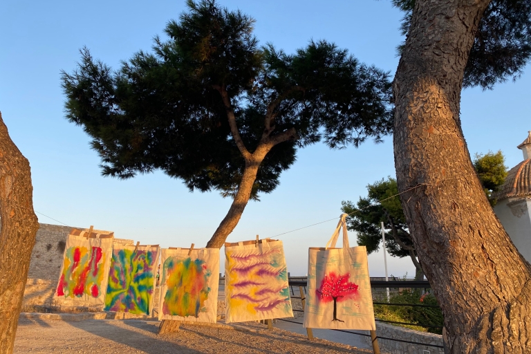 Ibiza: Stadtrundgang durch Dalt Vila mit Kunstworkshop