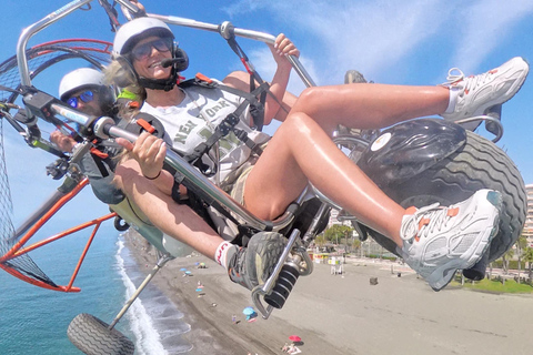 Paratrike flight in Malaga