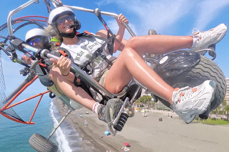 Paratrike flight in Malaga