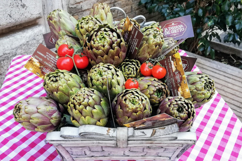 Rome: lunch of diner met Romeins-joodse gerechten