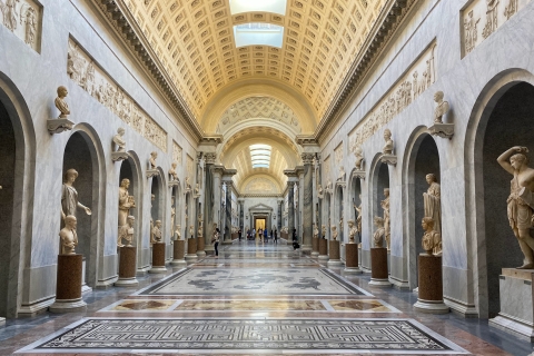 Rome: Vaticaanse Musea, Sixtijnse Kapel, Kamers van RafaëlRondleiding in het Frans.