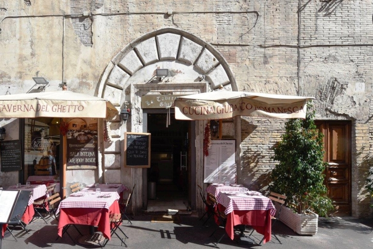 Rome: lunch of diner met Romeins-joodse gerechten
