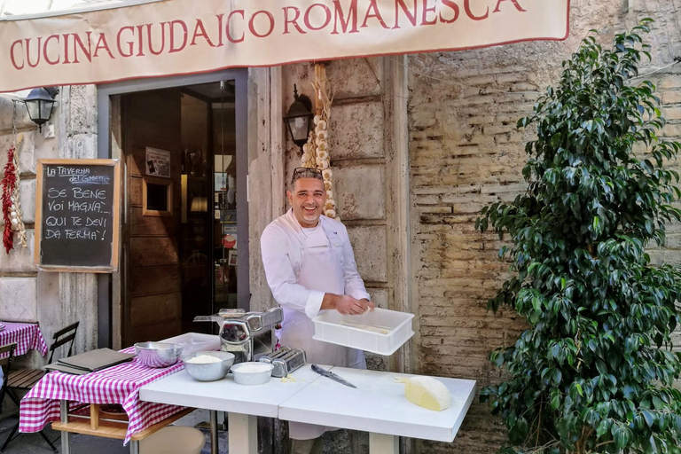 Roma: almuerzo o cena con platos judíos romanos