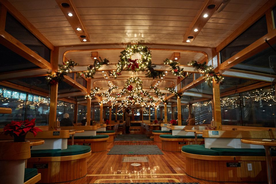 nyc holiday yacht cruise with jazz cocoa & carols
