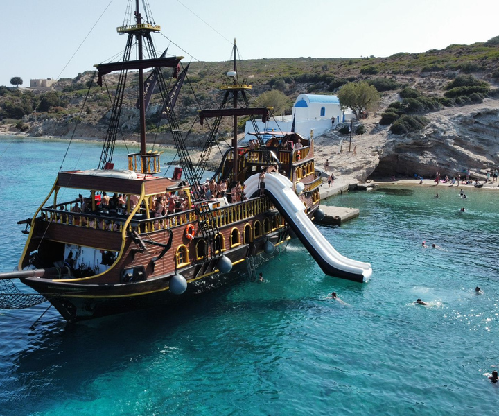 From Kos: Cruise to Kalymnos, Pserimos, and Plati with Lunch