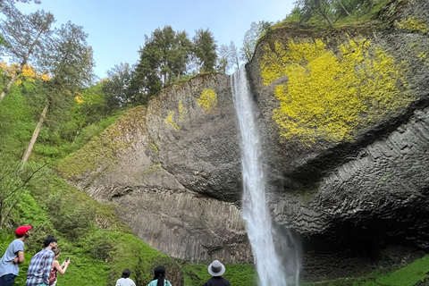 Multnomah Falls: Halbtagestour zu allen 5 großen WasserfällenMultnomah Falls: Halbtagestour mit Abholung in Portland