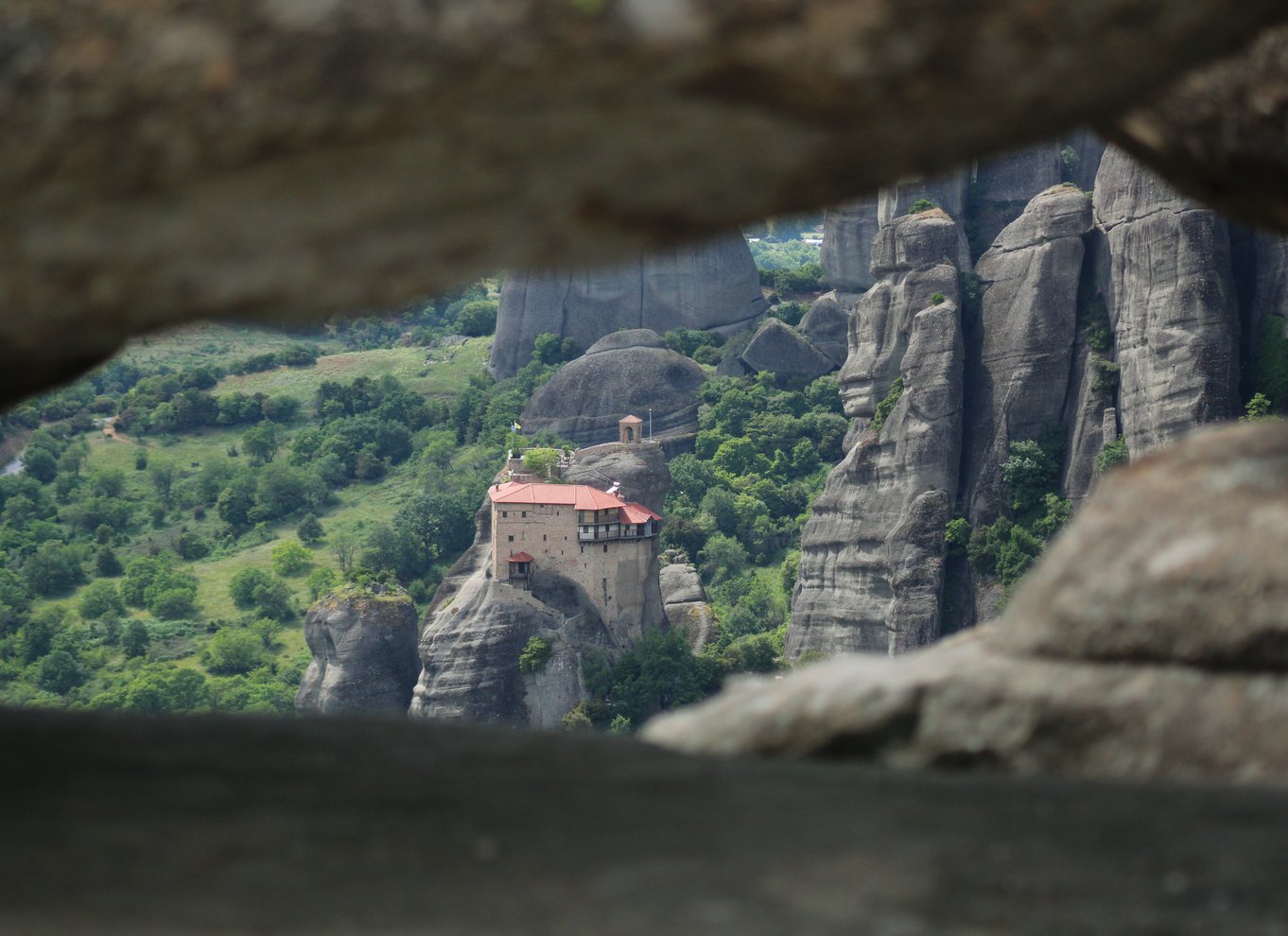 Fra Kalambaka eller Kastraki: Middagstur til Meteora