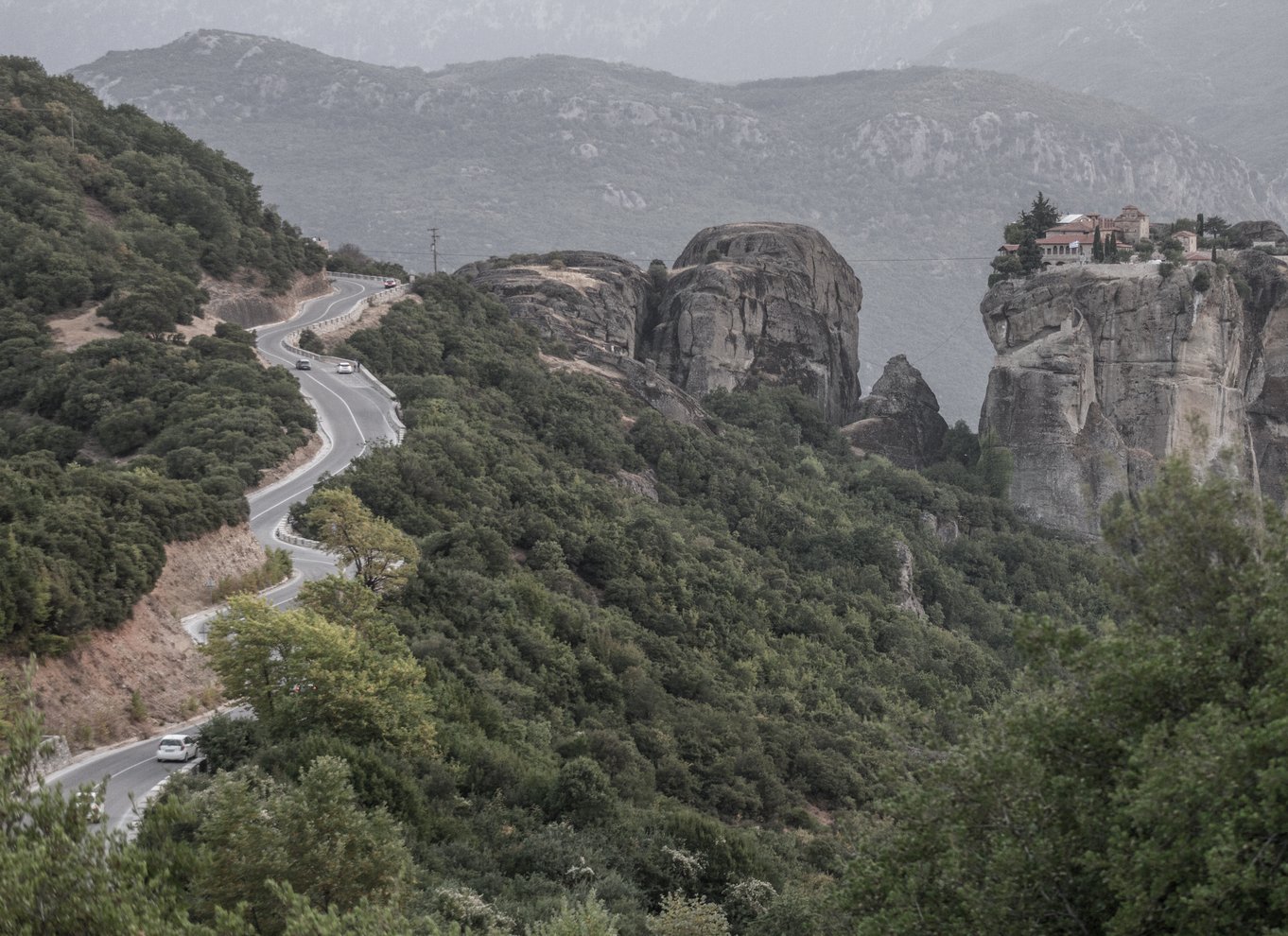 Fra Kalambaka eller Kastraki: Middagstur til Meteora