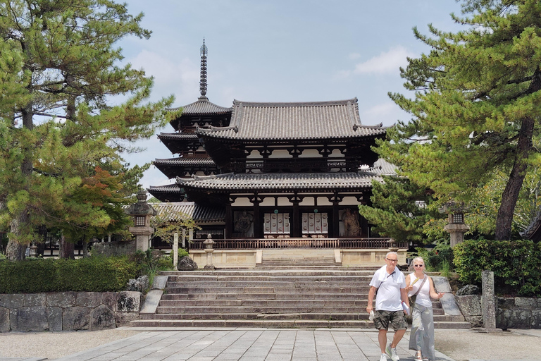 Nara : Hōryū-ji 2 heures au plus ancien bâtiment en bois du monde