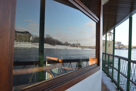 Dresde: crucero de invierno en barco de vapor al castillo de Pillnitz