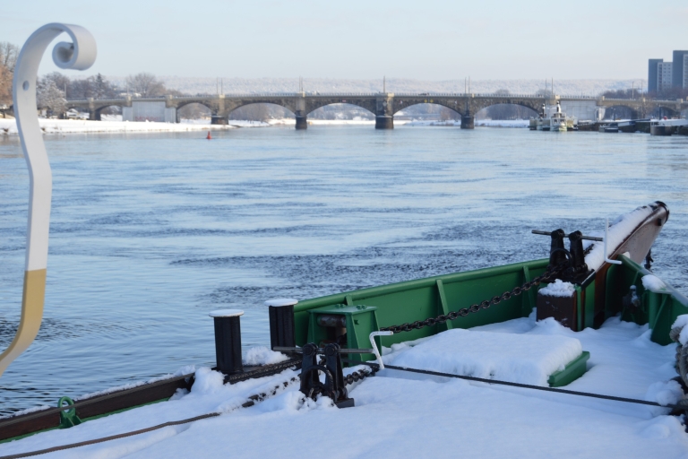 Dresden: raderstoomboot wintercruise naar kasteel Pillnitz