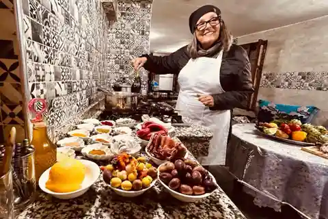 Fes Medina : courses et cours de cuisine avec Fatima