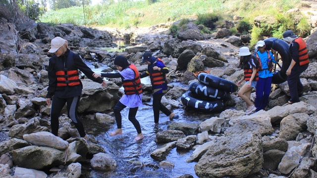 Pindul Cave Tubing and Merapi Jeep Lava Tour