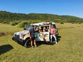 Depuis Cavtat : Safari en jeep hors route dans la vallée de Konavle avec déjeuner