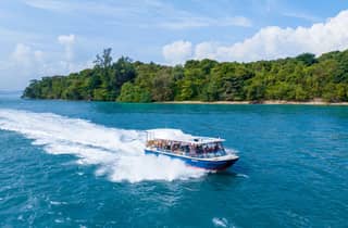 Singapur: Albatross Hop-On/Hop-Off-Schnellboot-Ticket