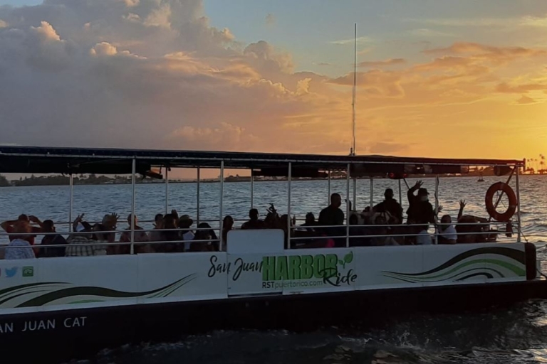 Old San Juan: cruise bij zonsondergang met drankjes en hotelovername