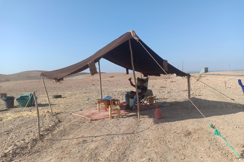 Marrakech: Kamelsafari i Agafayöknen med lunch