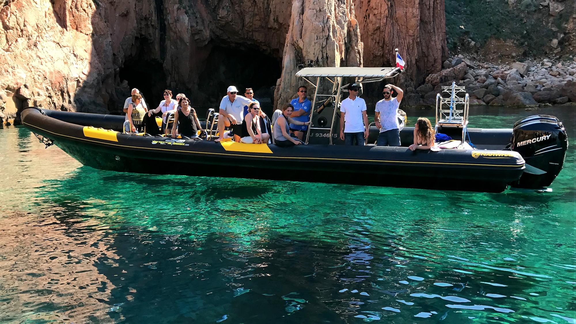 Ajaccio: Geführte Bootstour im Naturschutzgebiet Scandola