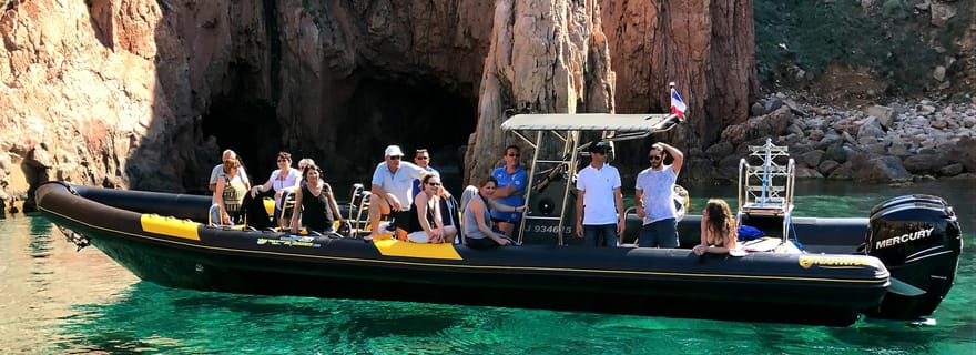 Ajaccio : Visite guidée en bateau de la réserve naturelle de Scandola