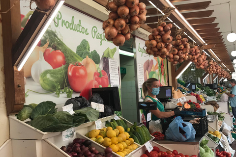 Madeira: Passeio gastronômico guiado a pé com degustações e vinho