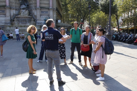 Paryż: karnet pieszy — 3 trasy z przewodnikiem i 8 tras bez przewodnikaBilet 24-godzinny