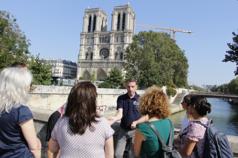 Paryż: karnet pieszy — 3 trasy z przewodnikiem i 8 tras bez przewodnikaBilet 24-godzinny