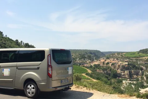 Lastours, Vinyard, Minerve, Canal du Midi from Carcassonne