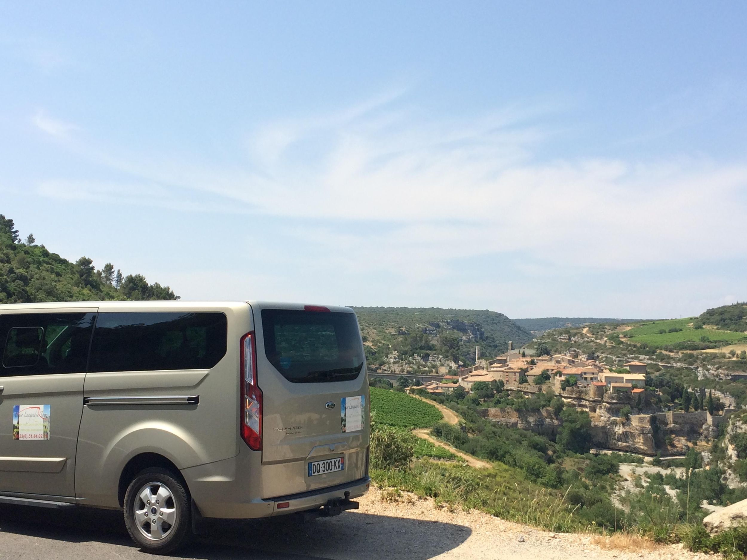 Lastours, Weinberg, Minerve, Canal du Midi von Carcassonne aus