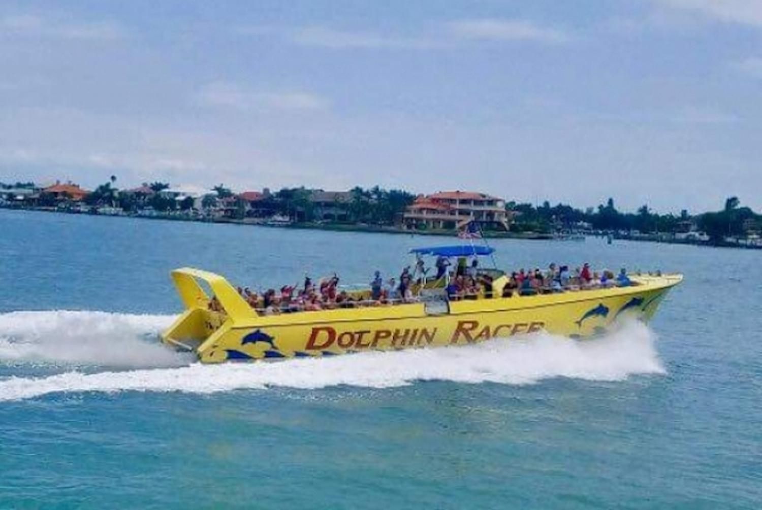 St. Pete Beach: Dolphin Racer Cruise mit dem Schnellboot