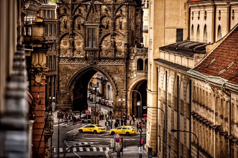 Prague : billet d'entrée à la tour PoudrièreBillet d'entrée unique