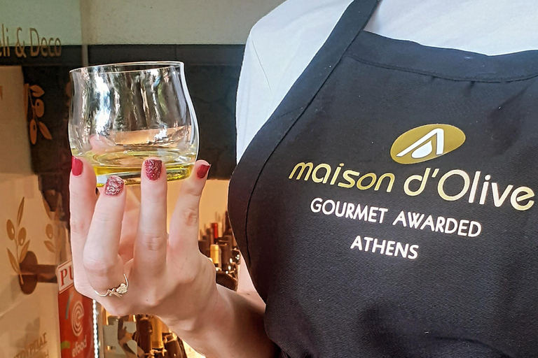 Olivenölverkostung in Athen