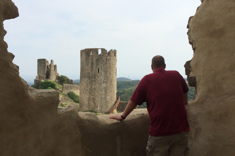 Desde Carcasona: Visita guiada de los Castillos y la Ciudad de LastoursCastillos de Lastours y Cité de Carcassonne