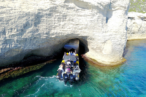 Ajaccio: Day Trip Boat Tour to Bonifacio Porticcio Beach Meeting Point