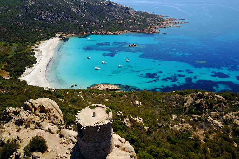 Ajaccio: Excursión de un día en barco a BonifacioPlaya de Porticcio Punto de encuentro