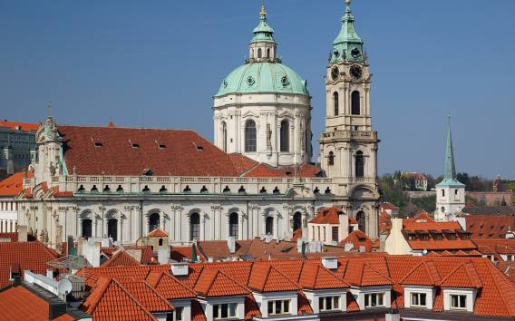 Prag: Eintrittskarte für den St.-Nikolaus-Glockenturm