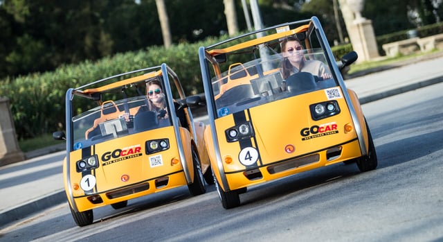 Barcelona Full-Day GoCar Tour