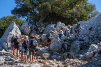 Rhodes, Hike Mountain Profitis Ilias du village de Salakos - Hizvo