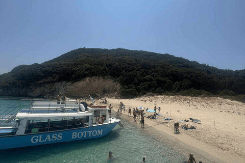 Zakynthos: Rejs dookoła wyspy i żółwie przez EuroskyWrak statku Blue Caves &amp; Turtles Island Ceri Caves