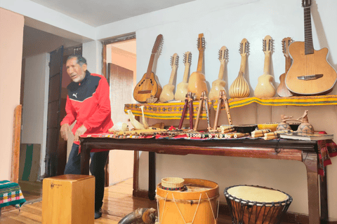 Walking tour Cusco: San Cristobal viewpoint and Andean music