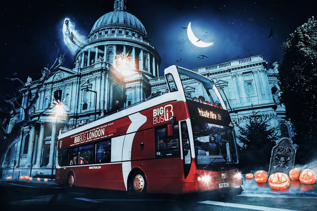 London: Halloween City Tour by Open-Top Bus